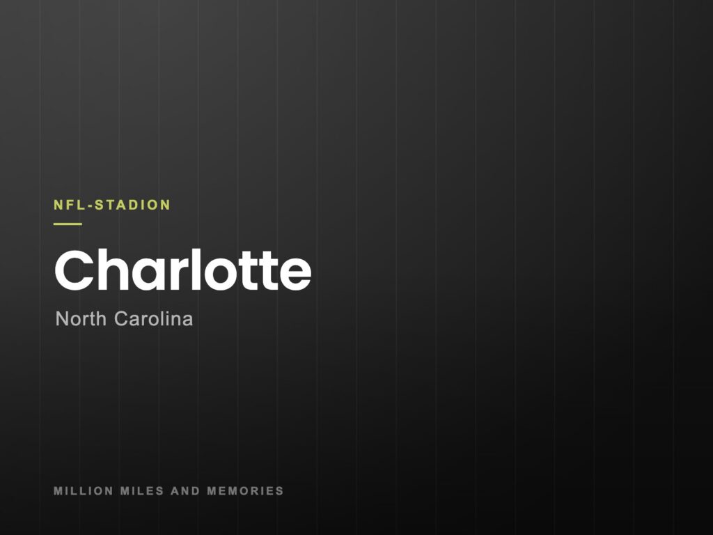 Grafik: NFL-Stadion Charlotte, North Carolina
