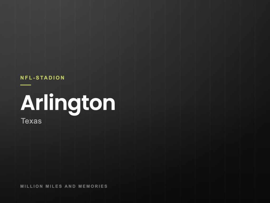 Grafik: NFL-Stadion Arlington, Texas