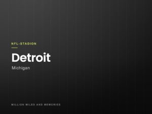 Grafik: NFL-Stadion Detroit, Michigan