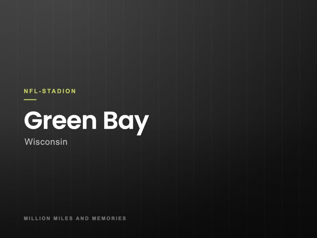 Grafik: NFL-Stadion Green Bay, Wisconsin