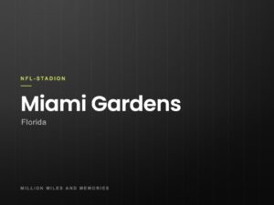 Grafik: NFL-Stadion Miami Gardens, Florida