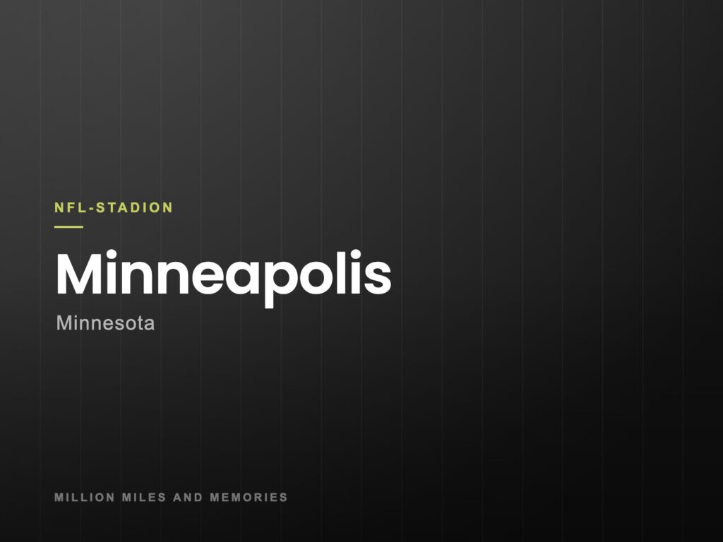 Grafik: NFL-Stadion Minneapolis, Minnesota