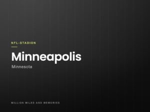Grafik: NFL-Stadion Minneapolis, Minnesota