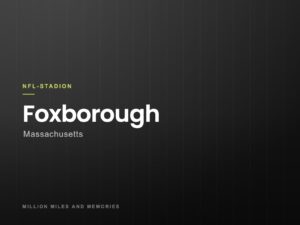 Grafik: NFL-Stadion Foxborough, Massachusetts