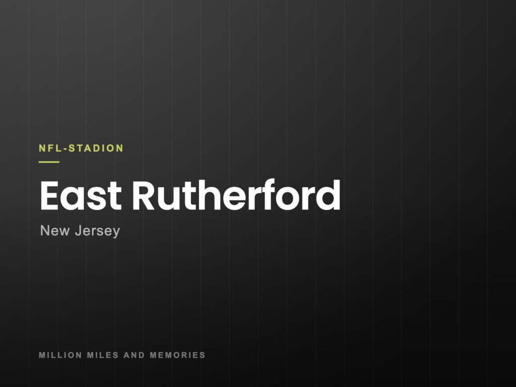 Grafik: NFL-Stadion East Rutherford, New Jersey