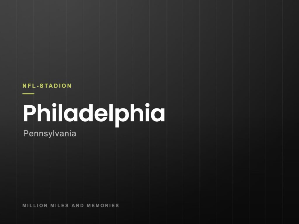 Grafik: NFL-Stadion Philadelphia, Pennsylvania