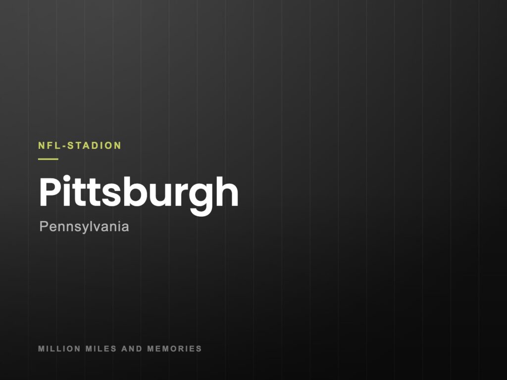 Grafik: NFL-Stadion Pittsburgh, Pennsylvania