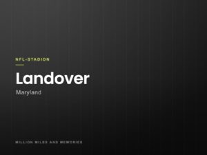 Grafik: NFL-Stadion Landover, Maryland