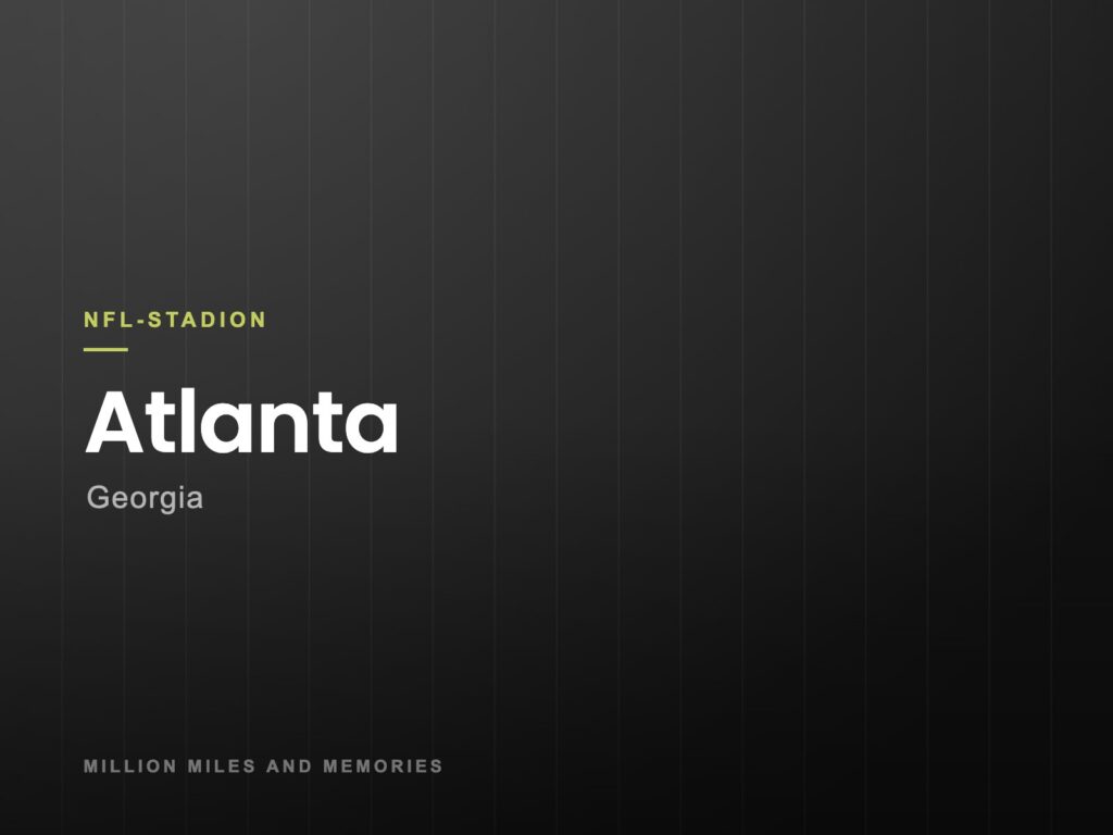 Grafik: NFL-Stadion Atlanta, Georgia